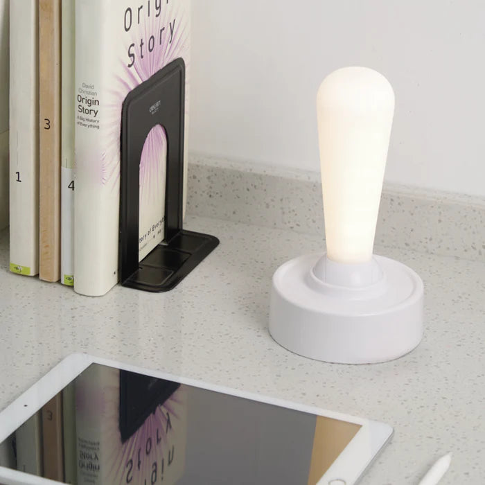 Gaming Room LED Lamp Shaped Like Retro Joystick with Silicon Lever and Wall Mount