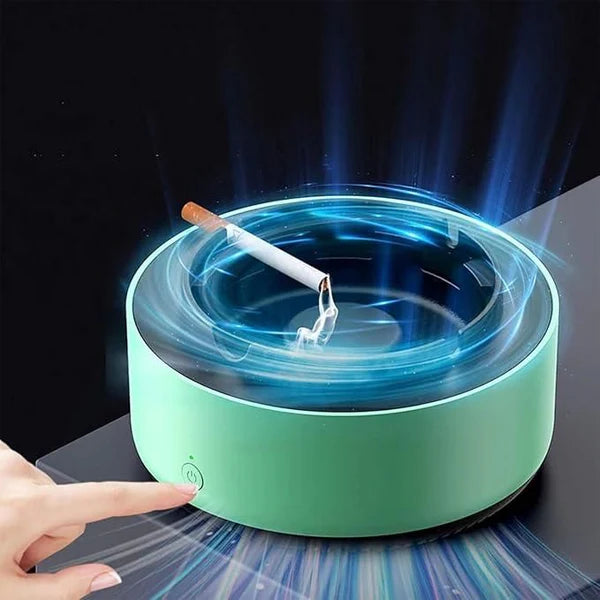 Innovative Smokeless Ashtray with Air Purifier for Cigarettes in Home and Office
