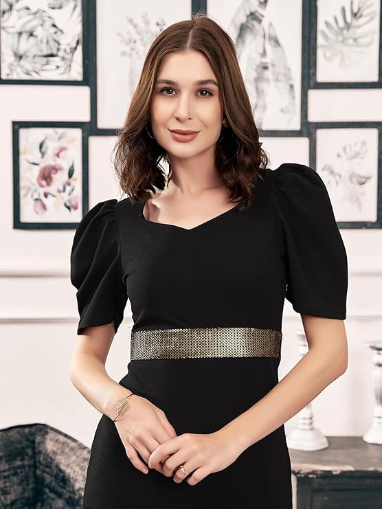 Comfortable Lycra Western Dress for Women Bodycon Daily Wear Dress