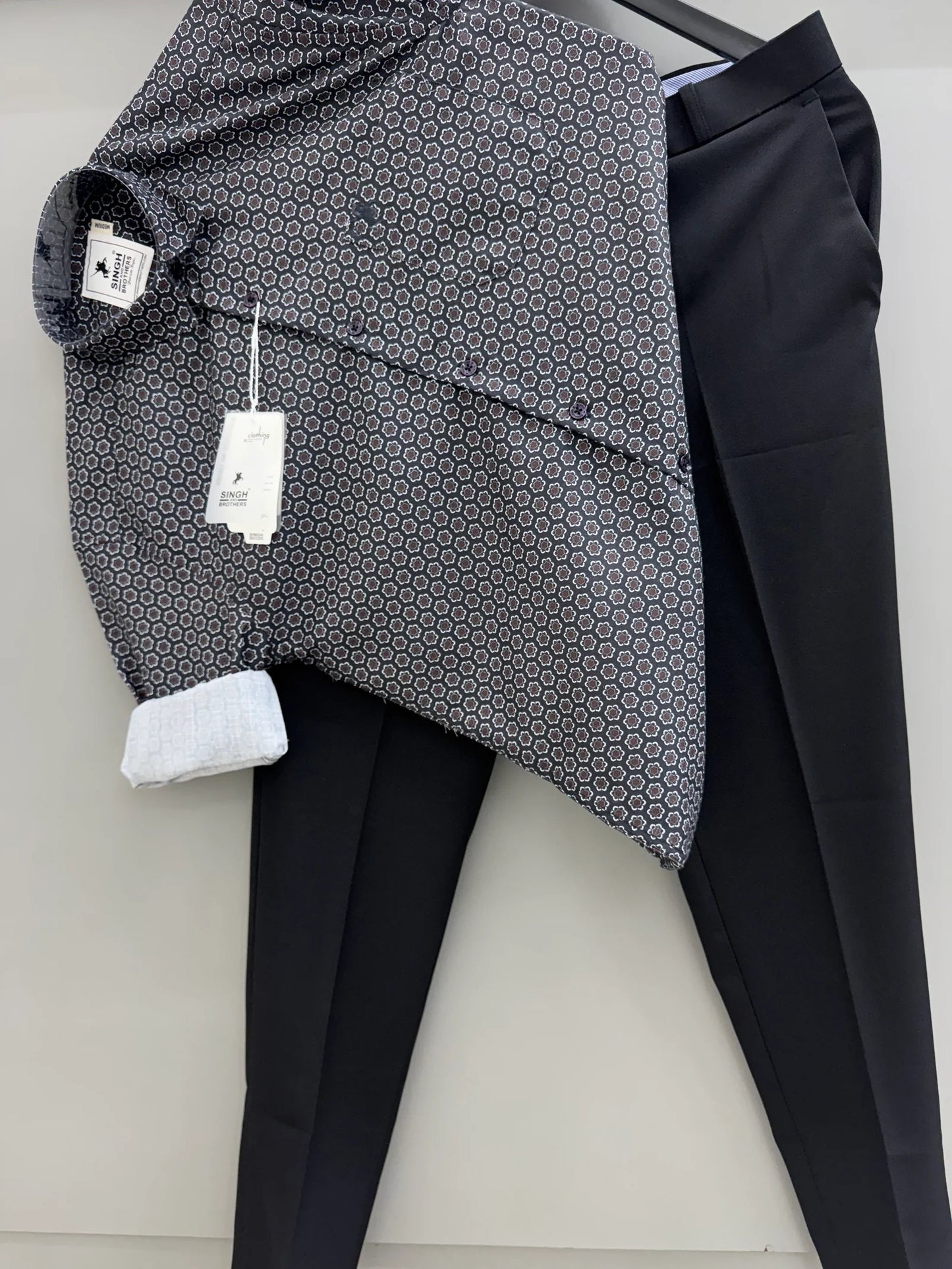 Trendy Printed Shirt with Comfortable Pant for Smart Casual Outfits