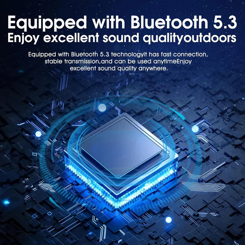 Portable Bluetooth Speaker with Magsafe Magnetic Holder Clear Design RGB Lights Phone Stand for Gamers and Adventurers