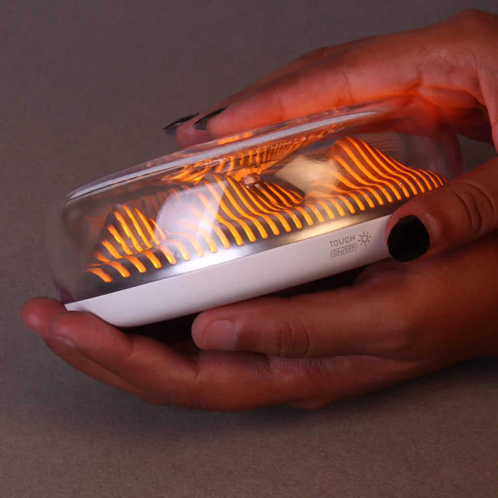 Wireless Charger with LED Night Light Perfect for Bedroom and Gifting