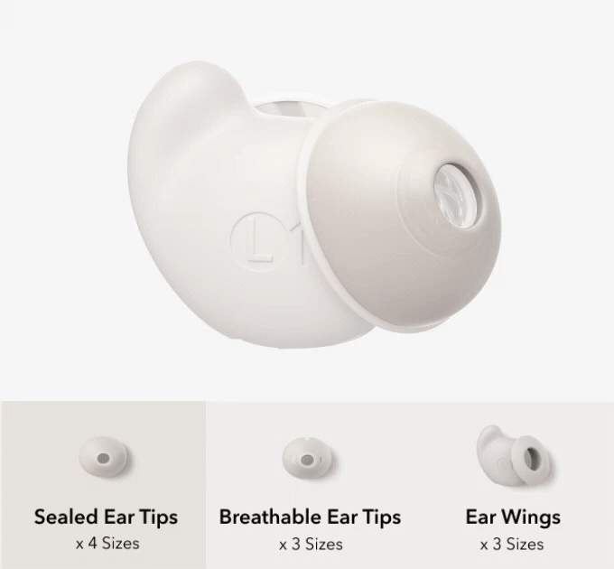 Bluetooth Sleep Earbuds Noise Cancelling Wireless Earphones for Relaxation Meditation Travel and Sleep