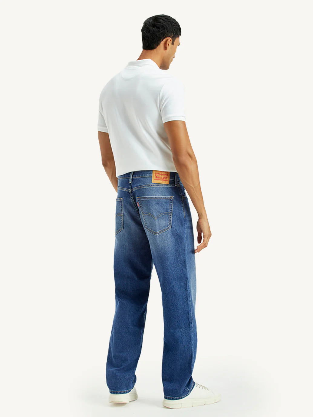 Loose Fit Mid Rise Jeans for Men with Comfortable and Relaxed Style