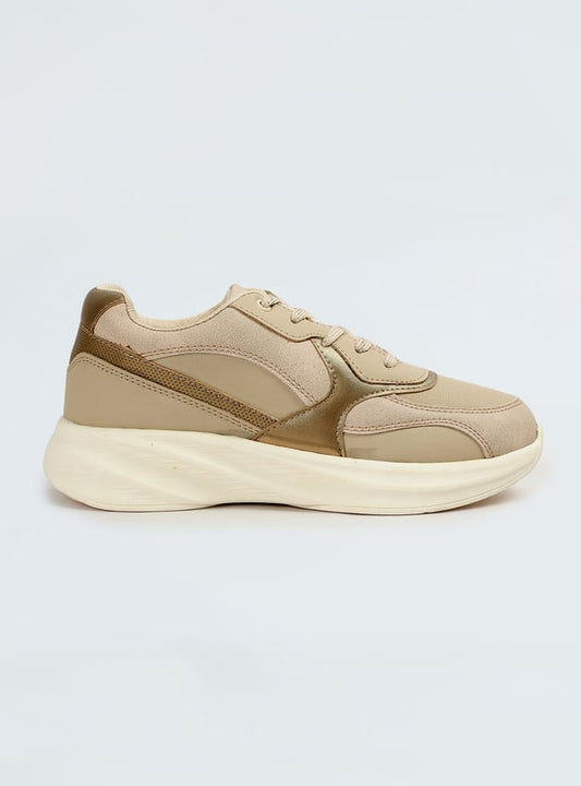 Modern Colourblocked Sneakers for Women for Walking and Outings
