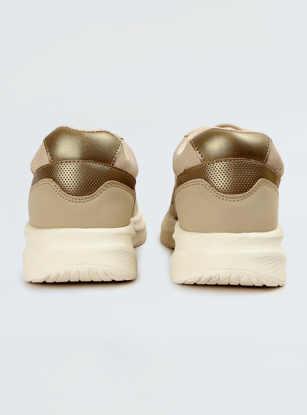 Modern Colourblocked Sneakers for Women for Walking and Outings