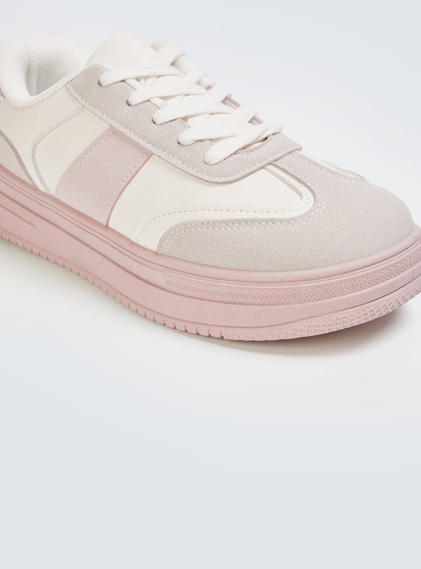 High Performance Women Colorblock Shoes with Shock Absorbing Sole and Lightweight Build