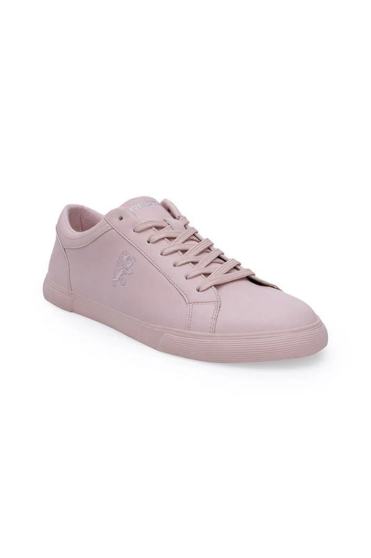 Trendy Women Baby Pink Sneakers with Slip Resistant Sole and Flexible Comfort