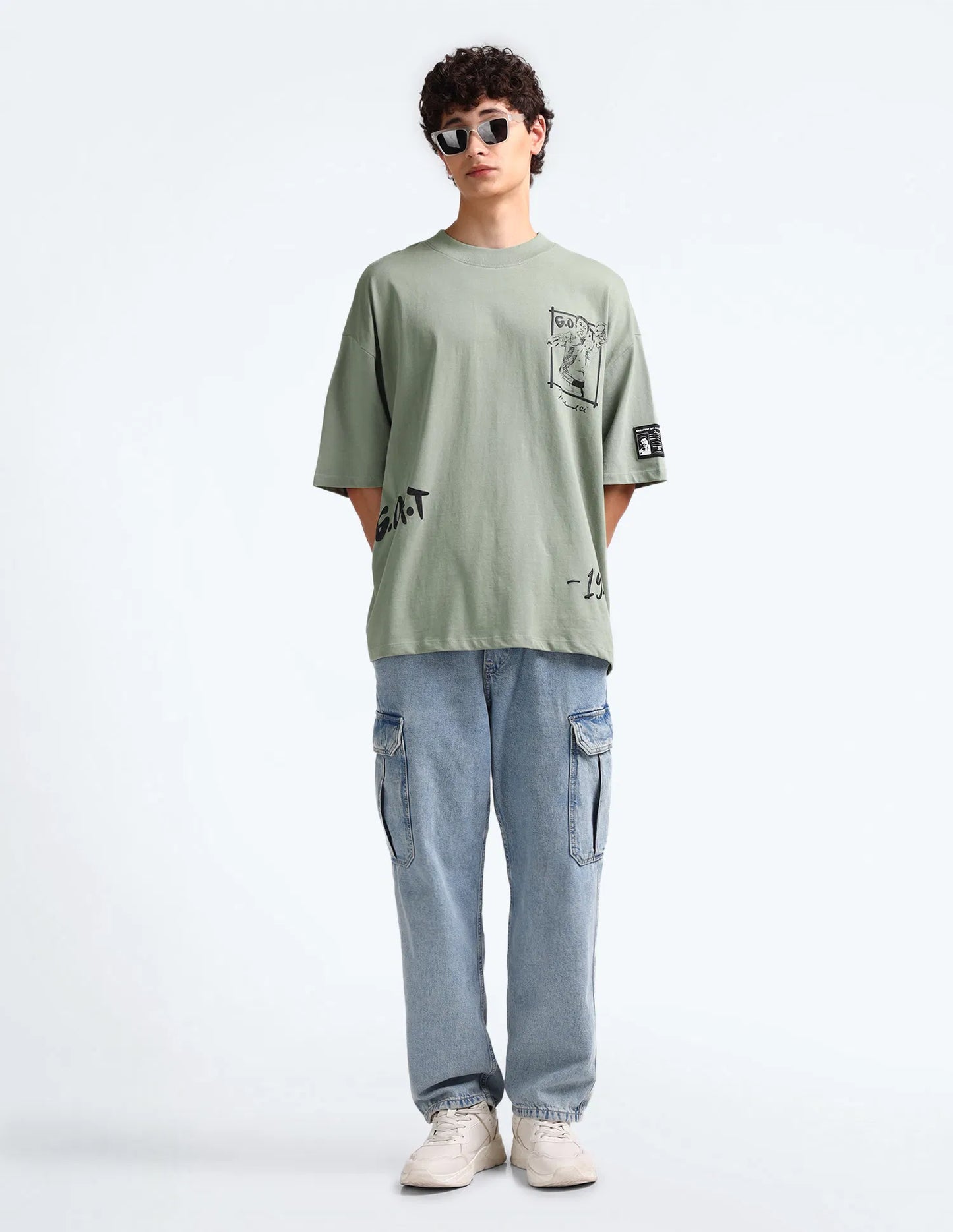Comfortable Men’s Relaxed Fit Oversized T-Shirt for Daily Outfits