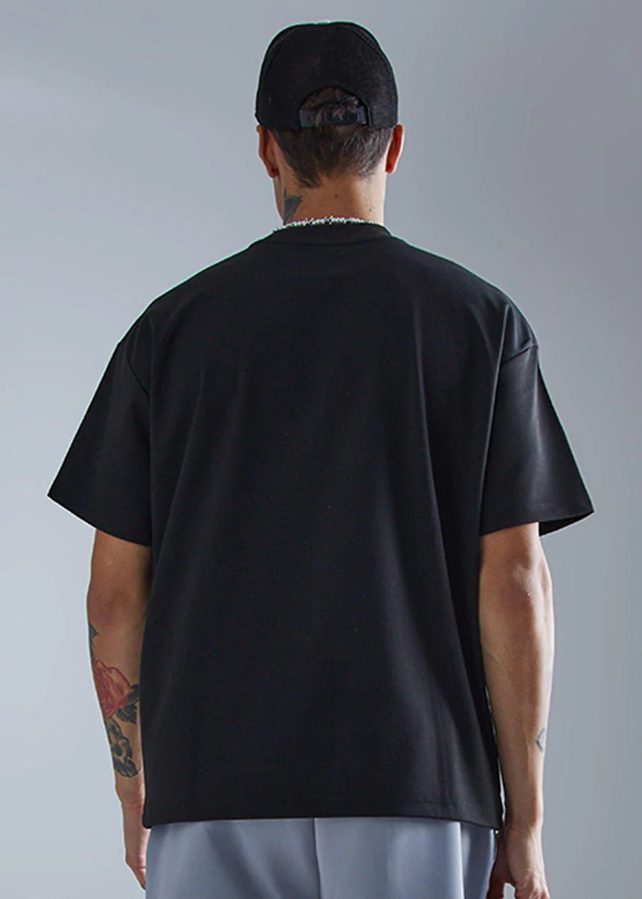 Men’s Relaxed Fit Oversized T-Shirt with Storm Trooper Print for Comfortable Style