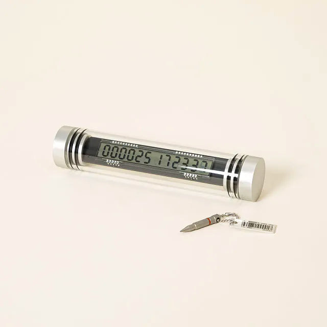 Unique Time Since Launch Clock Tracks Elapsed Time Since Important Events or Launches