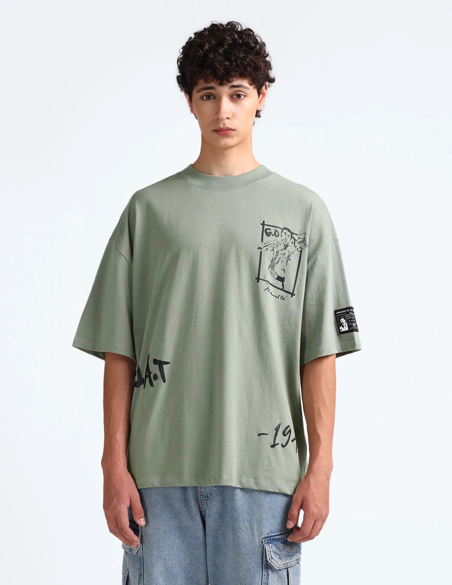 Comfortable Men’s Relaxed Fit Oversized T-Shirt for Daily Outfits