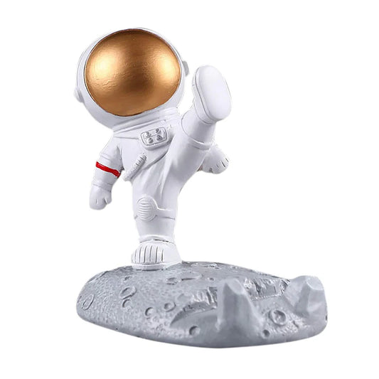 Unique Astronaut Mobile Stand for Smartphones for Desk and Office Décor
