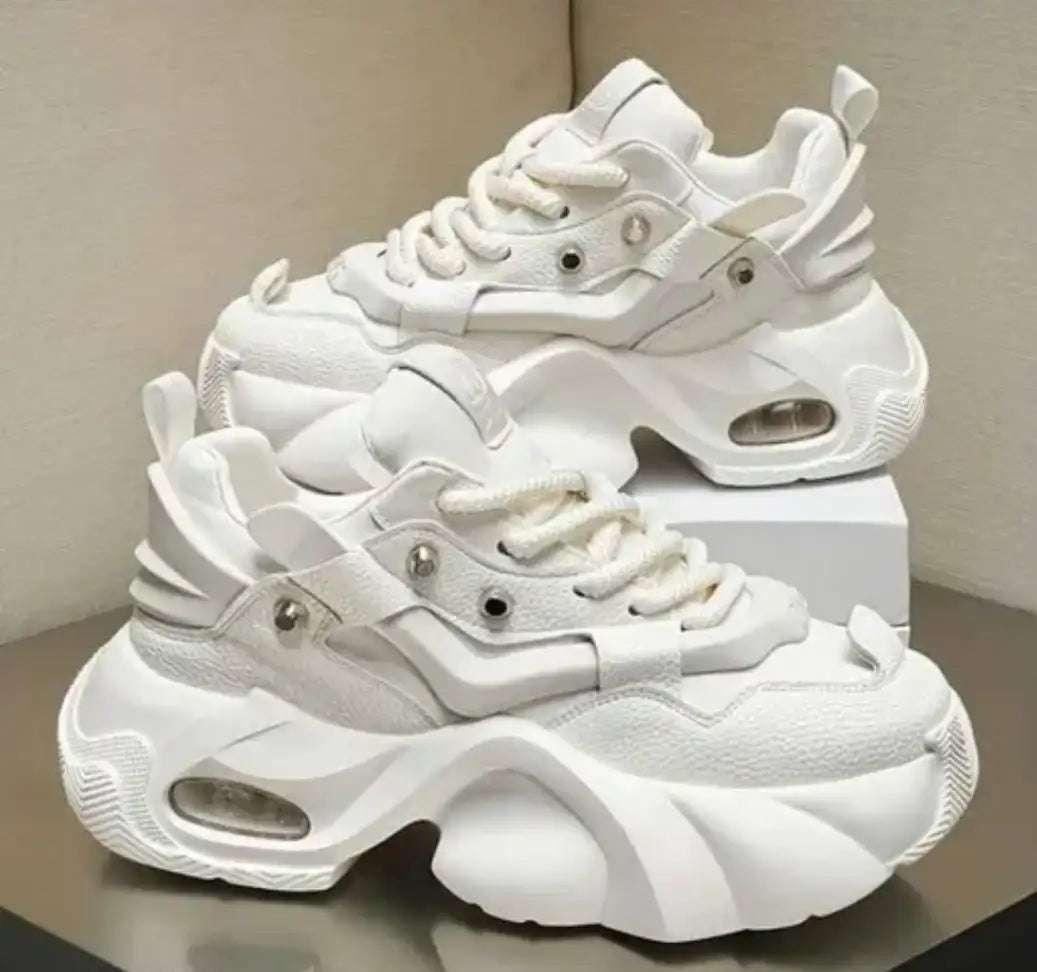 Classic Chunky Sneakers for Men with Durable Rubber Outsole and Long Lasting Comfort