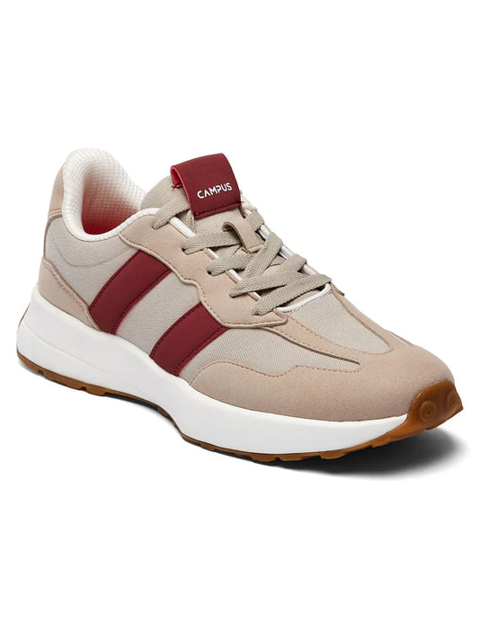 Fashionable Men’s Beige Sneakers for Work, Travel, and Weekend Wear