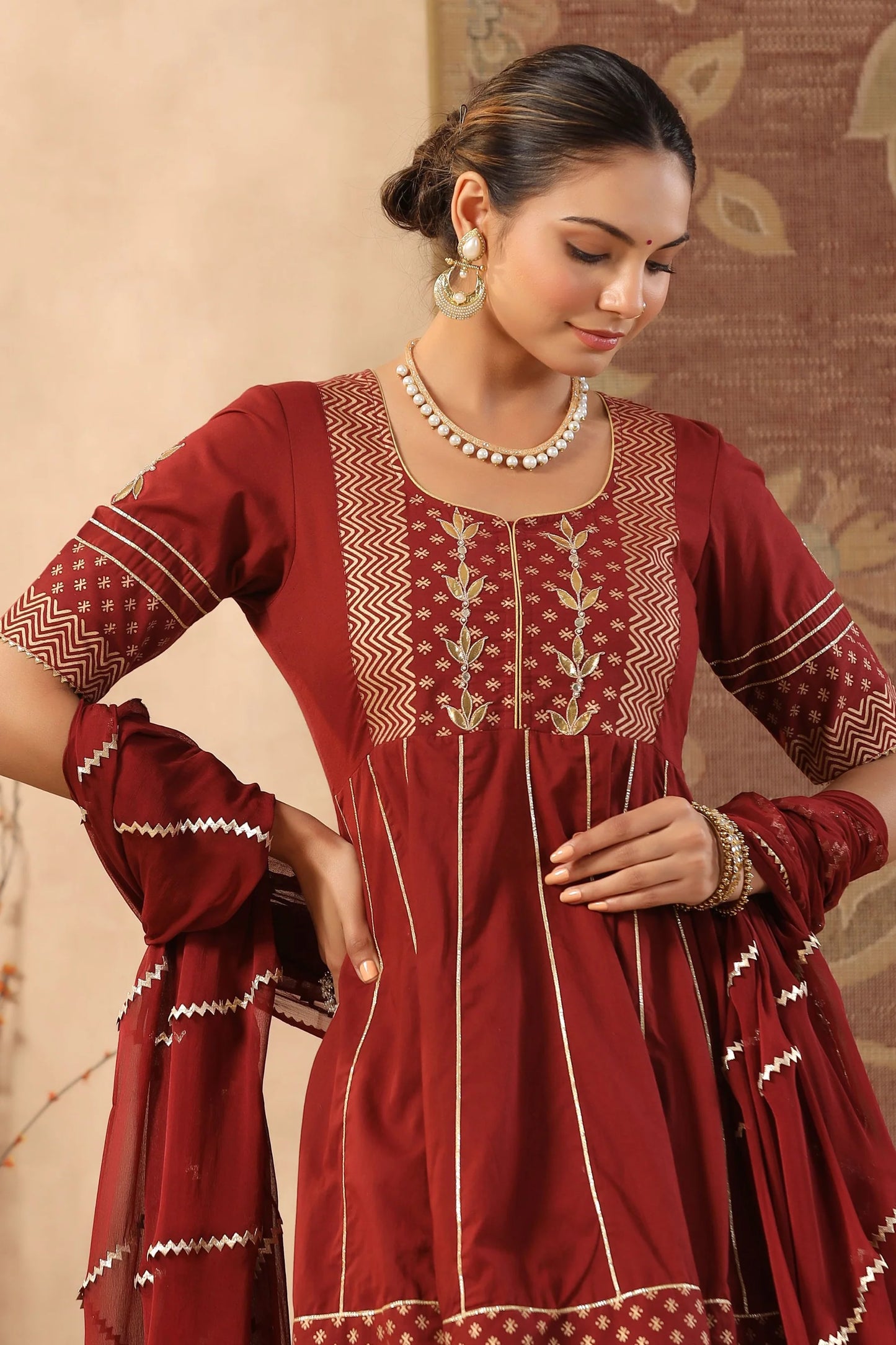 Radhika Kalidaar Sharara Set with Stylish Embroidery for Ethnic Occasions