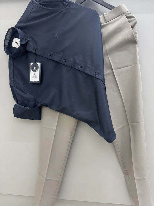 Luxury Partywear Outfit with Tapered Formal Pant for Stylish Occasions
