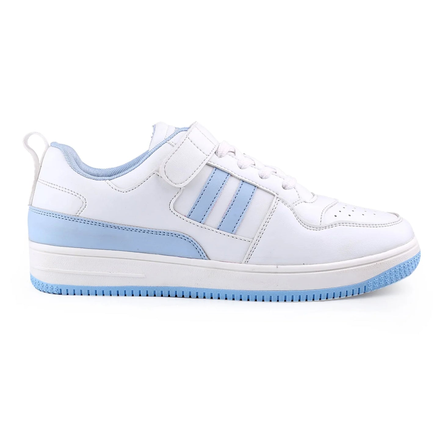 Casual Women’s Low-Top Sneakers Trendy Hook and Loop Closure Street Style Sneakers