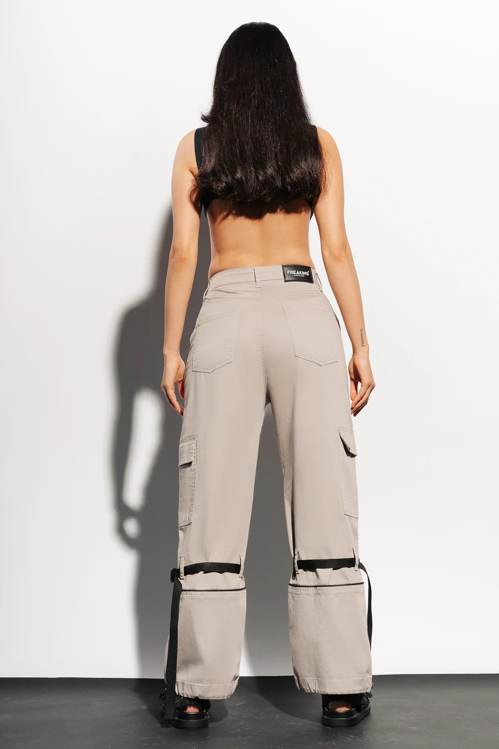 Durable Denim Harbor Straight Cargo Jeans for Women Everyday Comfort and Style