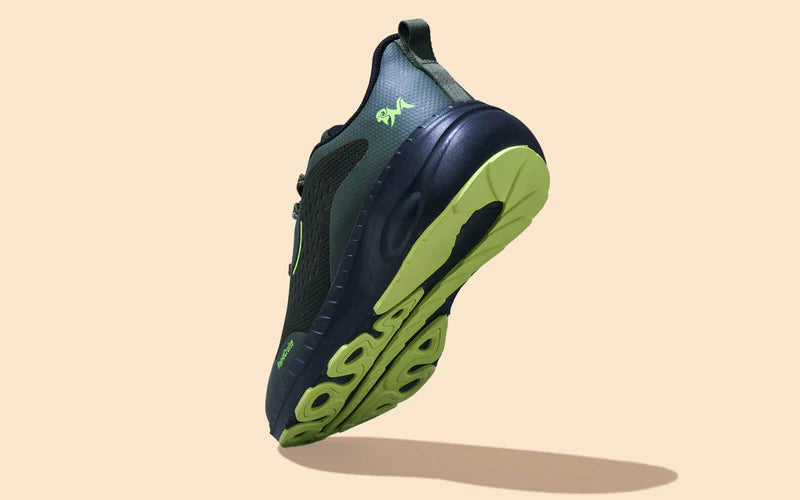 Olive Drift Men’s Sneakers with Breathable Upper and Cushioned Sole for Daily Wear