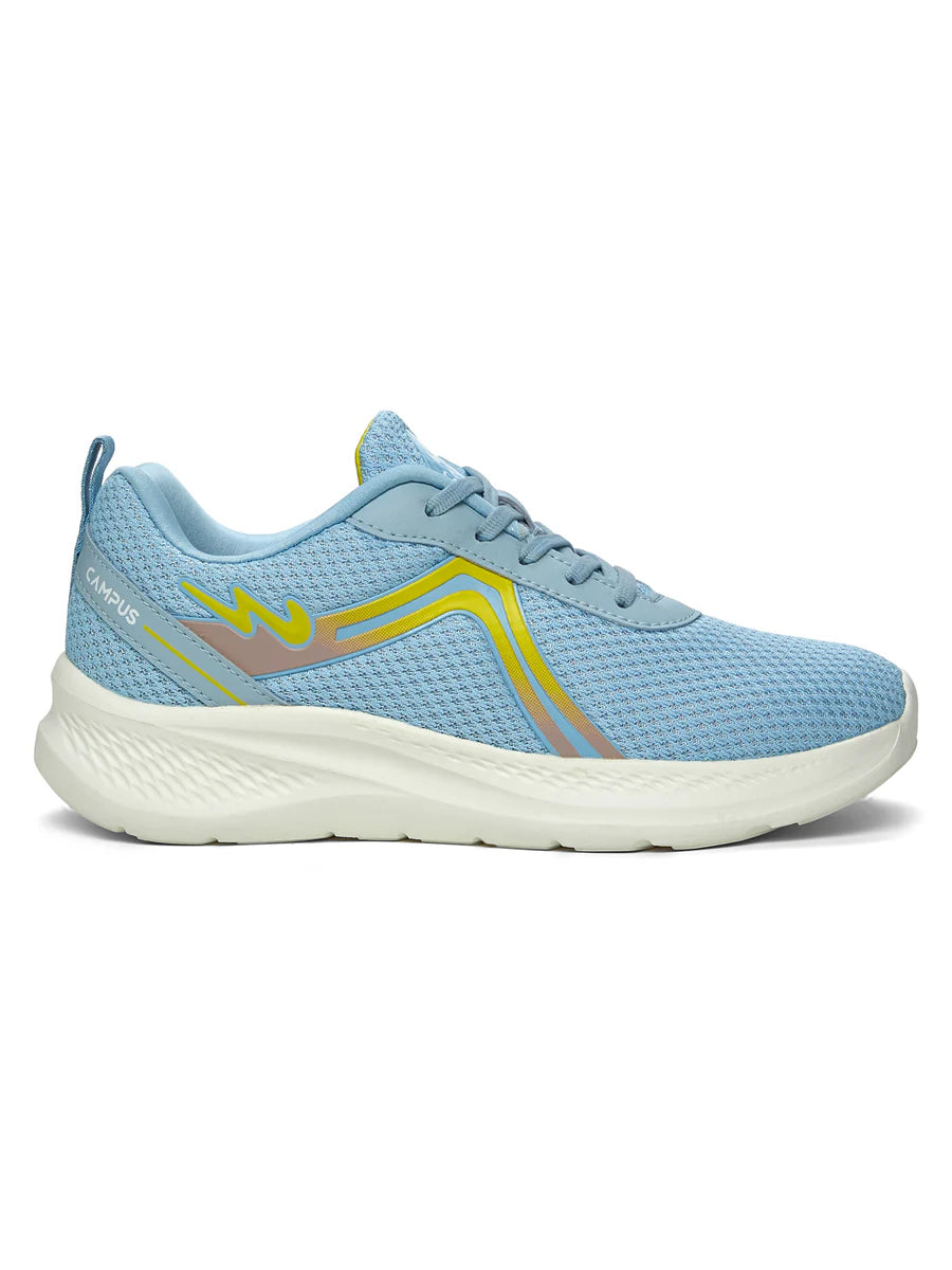 High-Performance Women’s Blue Running Shoes with Flexible Outsole