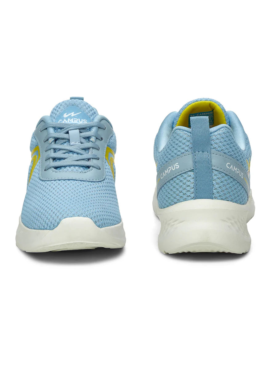 High-Performance Women’s Blue Running Shoes with Flexible Outsole