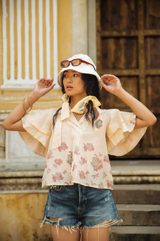 Elegant Loose Fit ORNA Top for Women with Modern Look