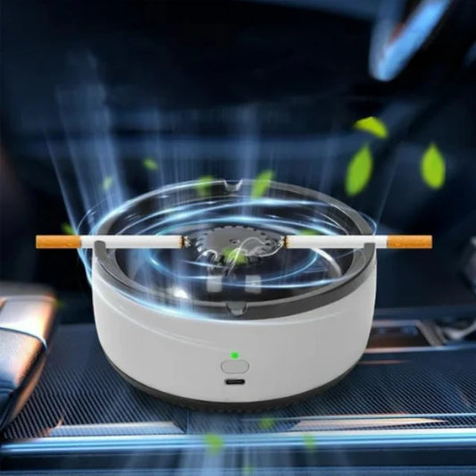 Innovative Smokeless Ashtray with Air Purifier for Cigarettes in Home and Office