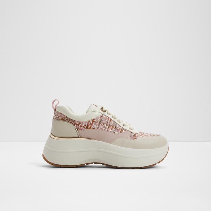 Elegant Women’s Pink Wedge Sneakers for Casual and Party Wear