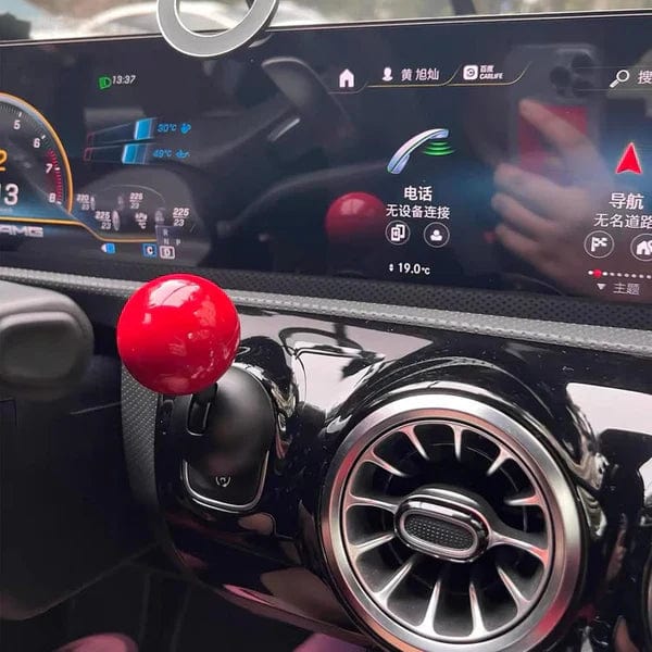 Car Engine Push Start Button Cover Arcade Joystick Design Decorative and Protective Accessory